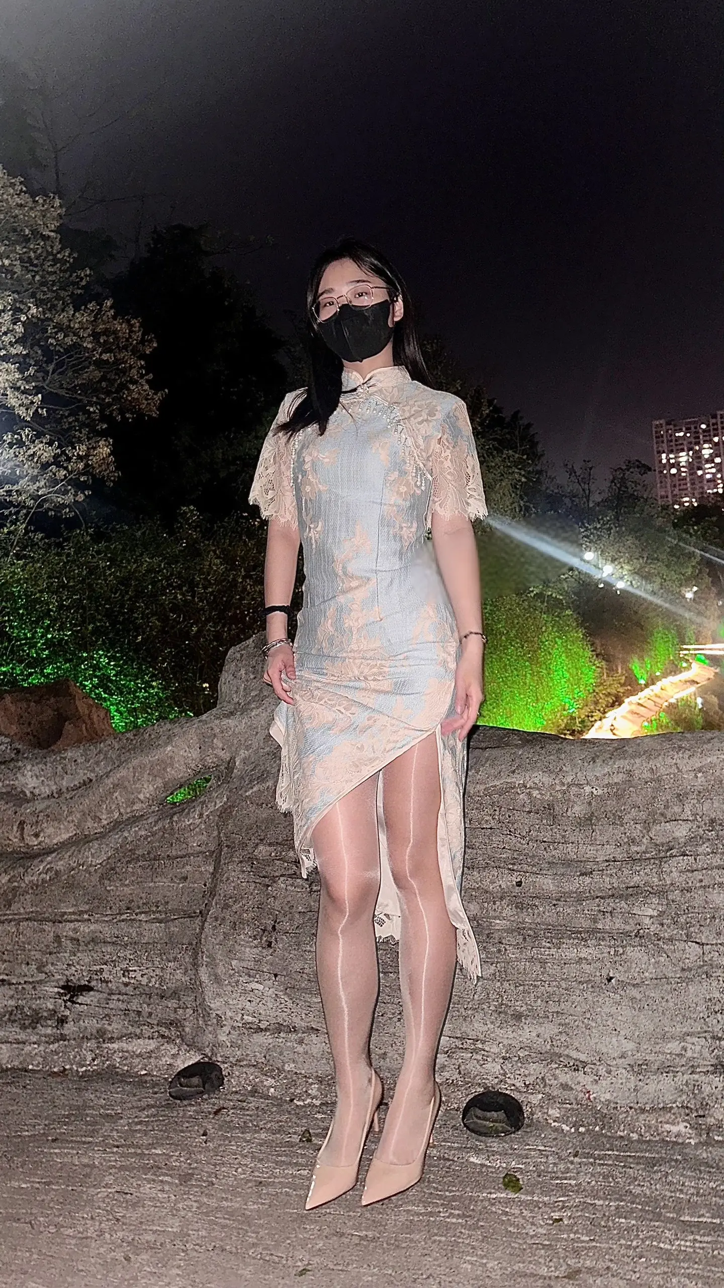 温柔通勤风女装 吊带袜天使 原相机 御姐
