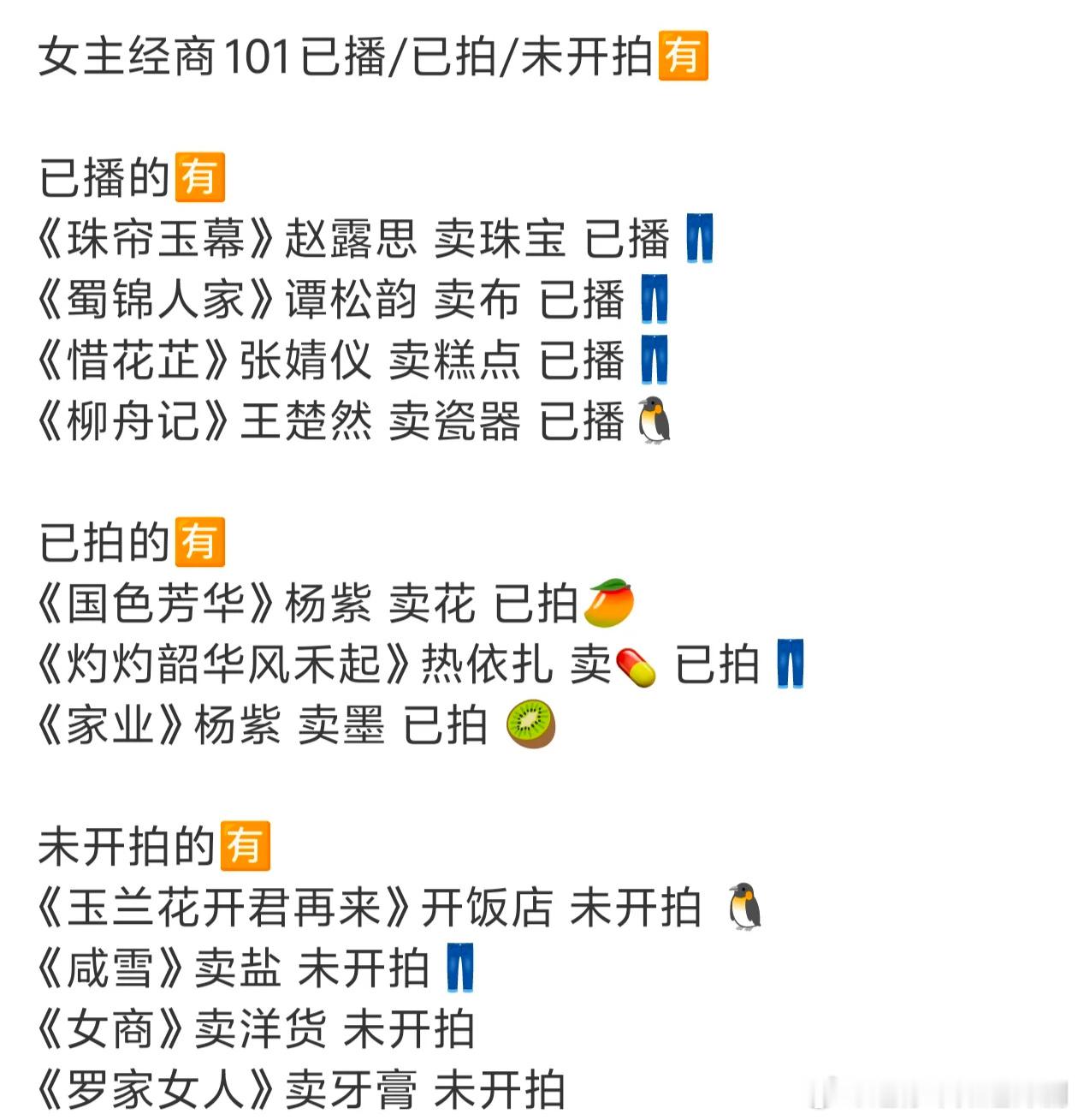 女主经商这个题材是怎么火起来的？这两年女主经商的大女主题材忽然增多，这是怎么火起