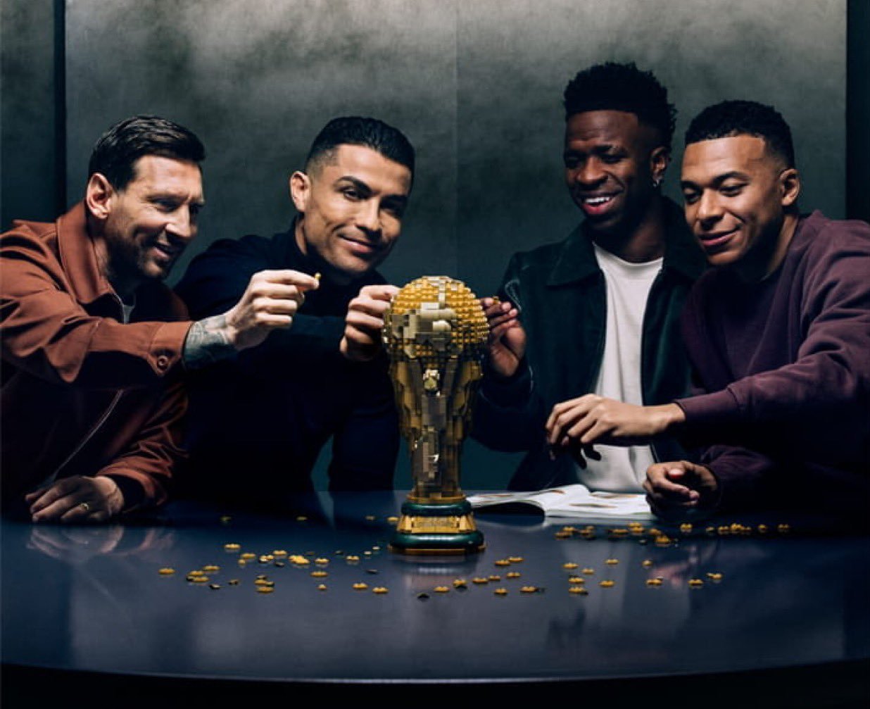 乐高广告中的梅西🐐梅西