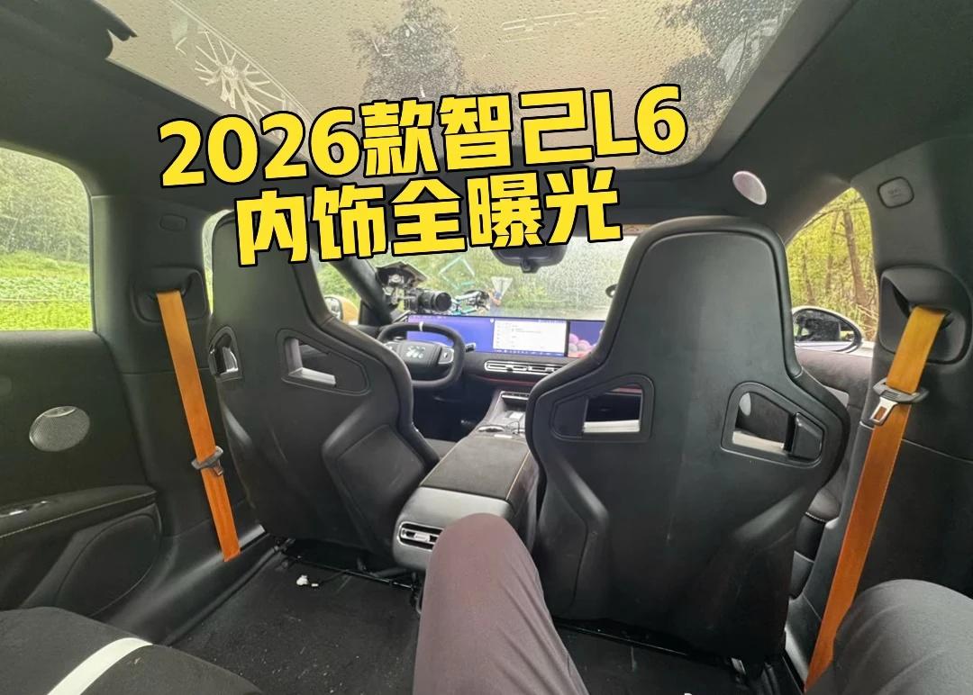 2026款L6内饰全曝光
[一]大连屏还在，好评
[二]希望分区空调能上吧
[三