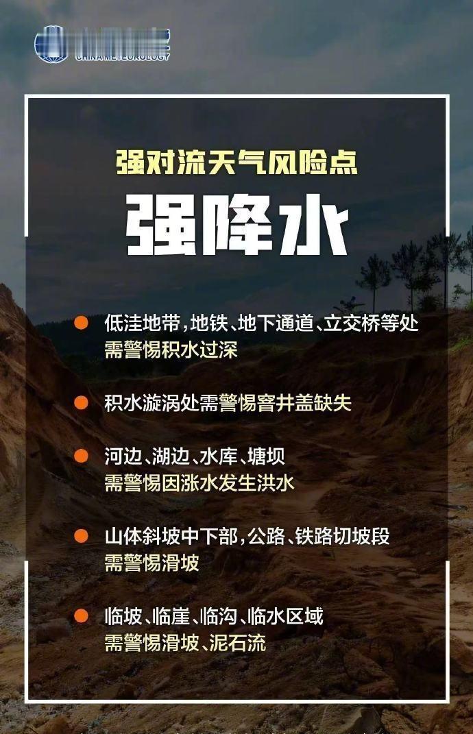 ⚠️汛期预警！强对流出没，避险别瞎跑
汛期强对流天气频发，短时强降水、冰雹、雷暴