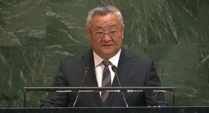 联合国大厅里一句话炸翻全场——外部势力敢往台海派兵，就是侵略中国。这不是警告，是