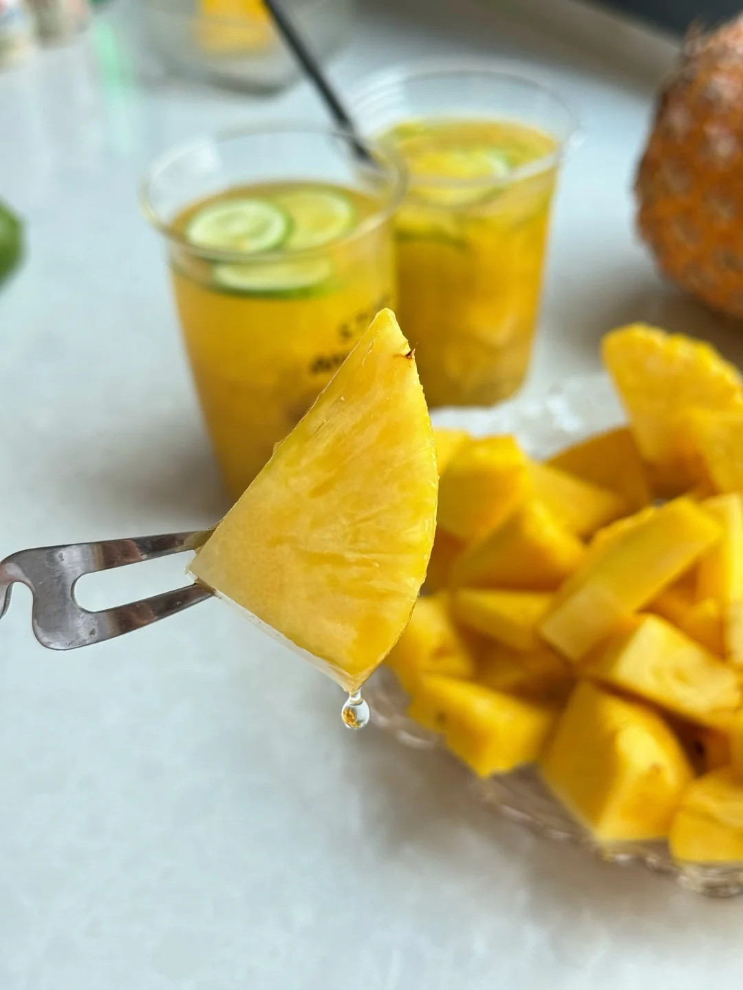 感谢让我买到了好吃的凤梨。