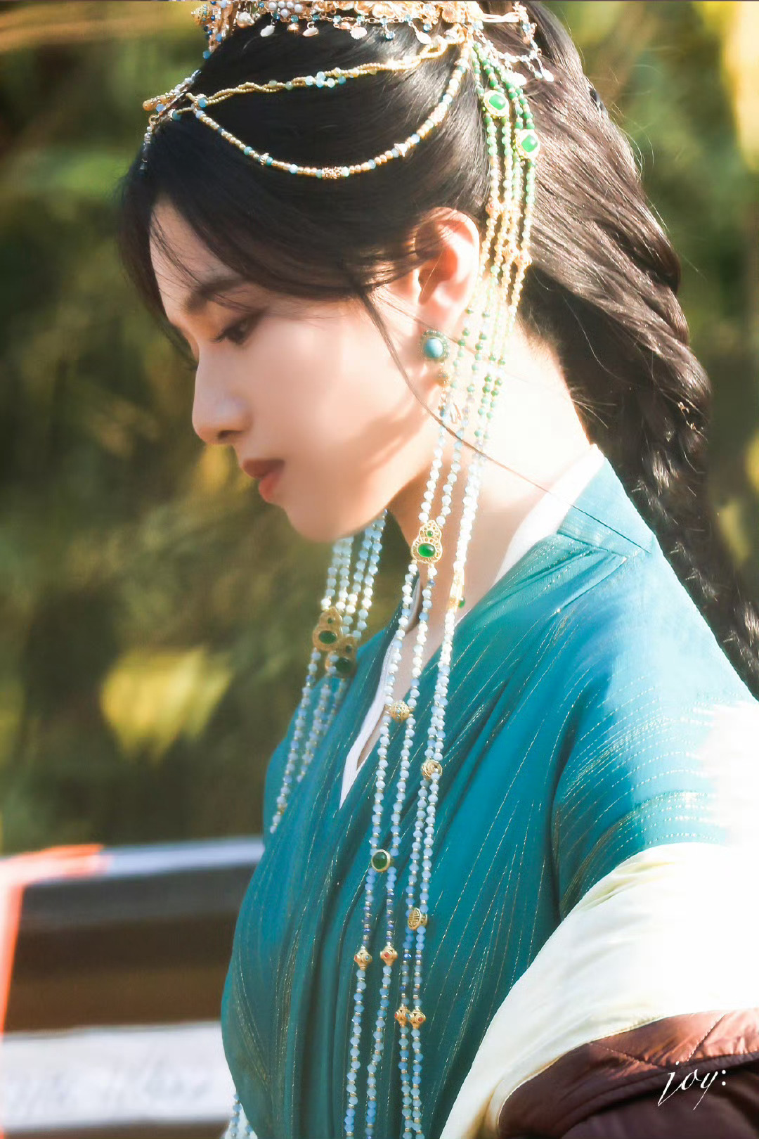 张婧仪《梦花廷》缇兰公主妆造这次是真看到异域公主了[好运连连] 