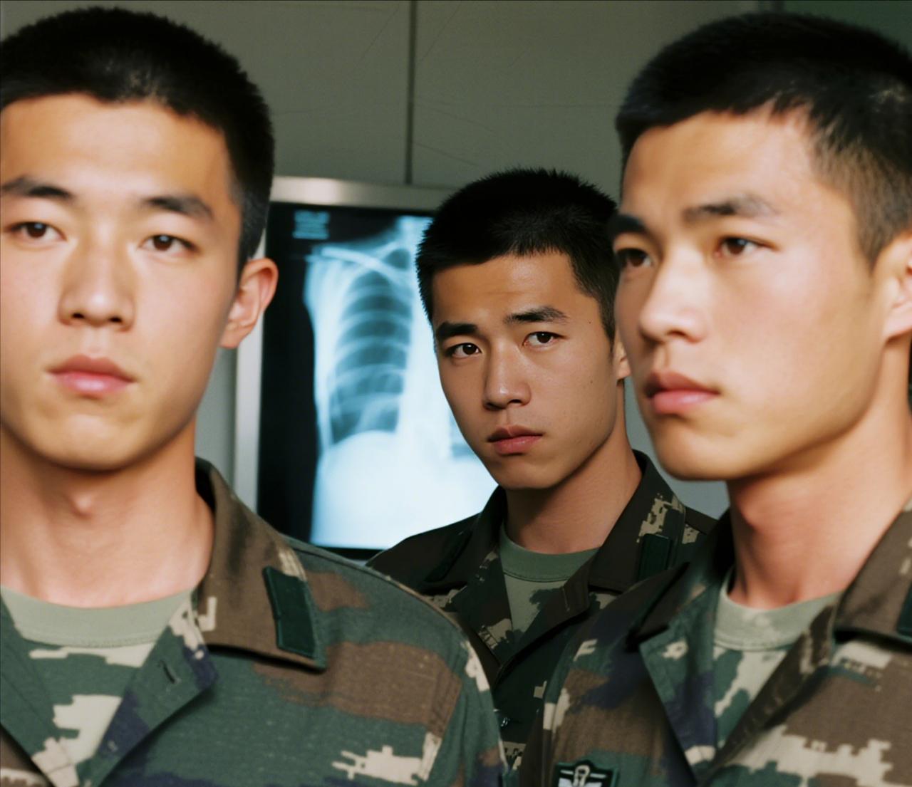 山东临沂沂南的张大姐今年59岁，二十一年前顶着38岁高龄生下三胞胎。
男人走得早