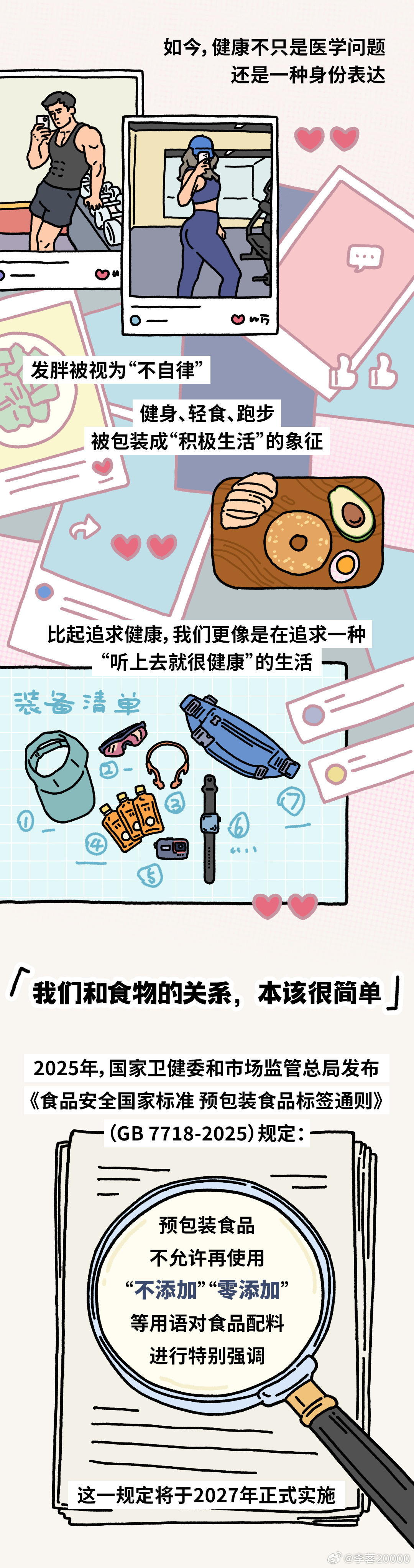 【很多食品自称低脂无糖实则热量不低】市面上的伪健康食品越来越多了随着现代人越来越