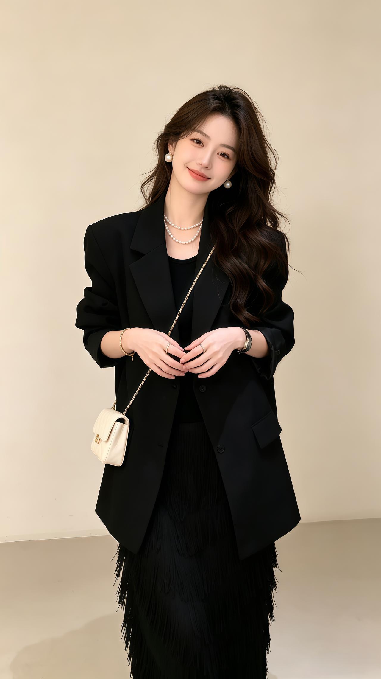 穿搭 高级感穿搭 半身裙今天穿什么气质穿搭