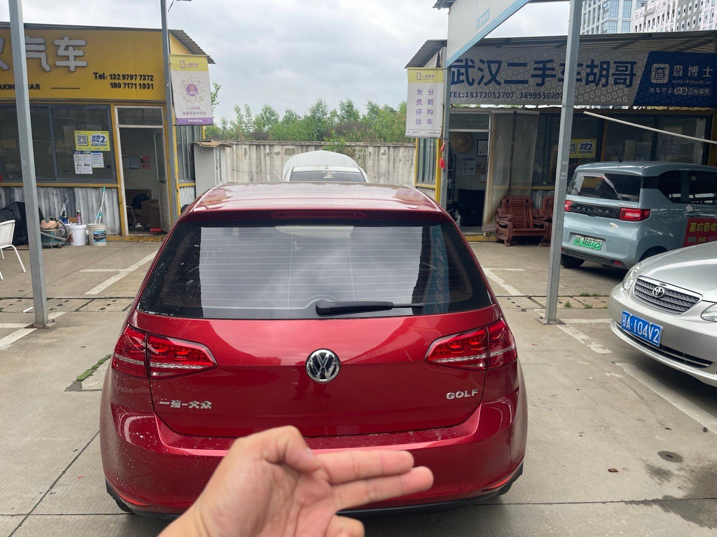 2014年8万公里 一手的 大众高尔夫 已经收拾完毕，就差最后一步，给爱车洗洗澡