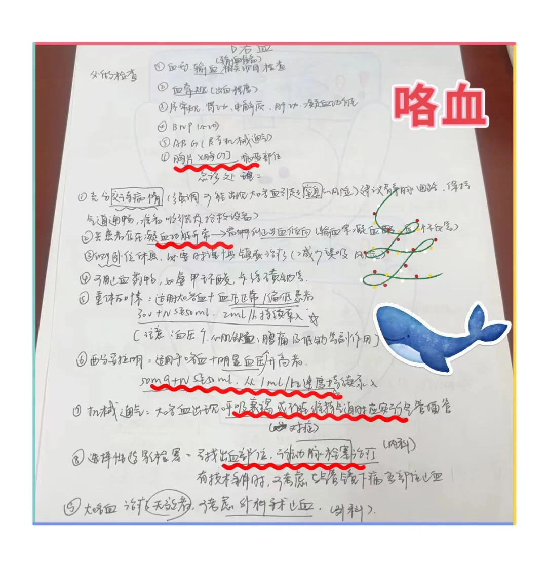 规培值班之咯血