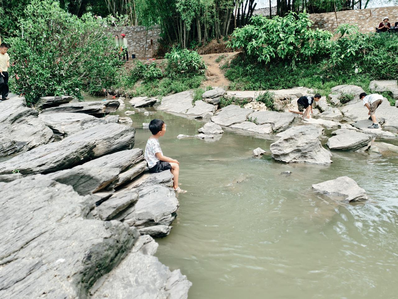 玉林市小漓江景区！漓江岸边美景 漓江100公里 桂林公园望漓江 漓江散步 漓江看