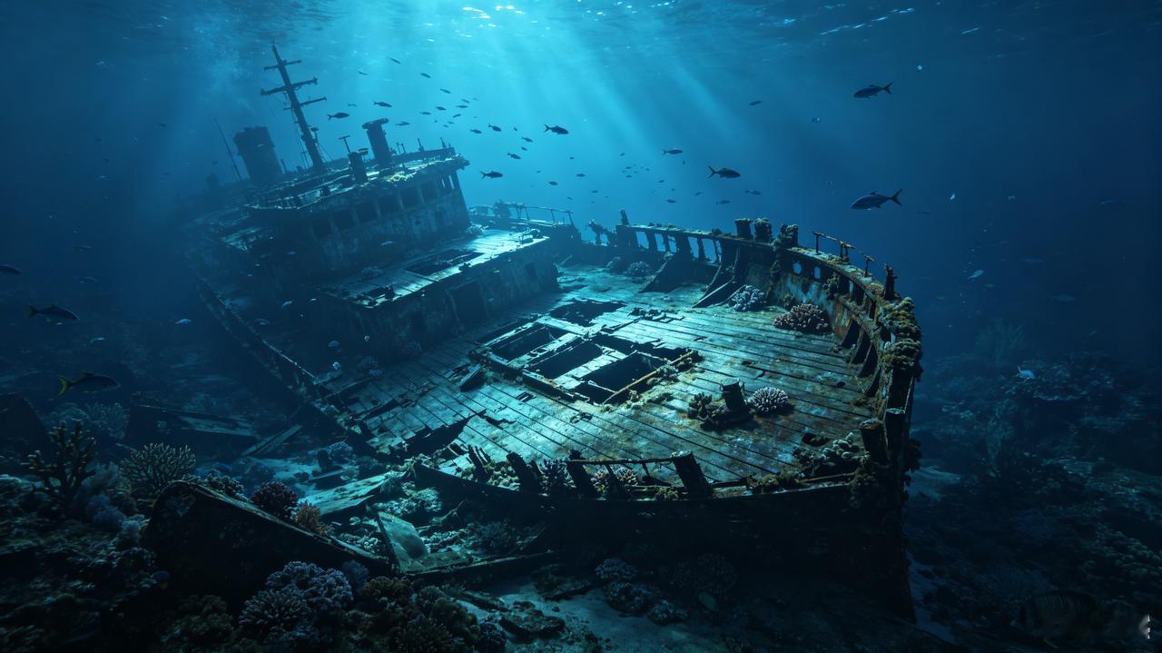 印度洋海底藏满秘密，沉船古城样样都有
 
印度洋作为古老海上要道，海底藏着超多神