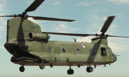 每天认识一件兵器 CH-47“支奴干”运输直升机［美］机长：30.1米主旋翼直径