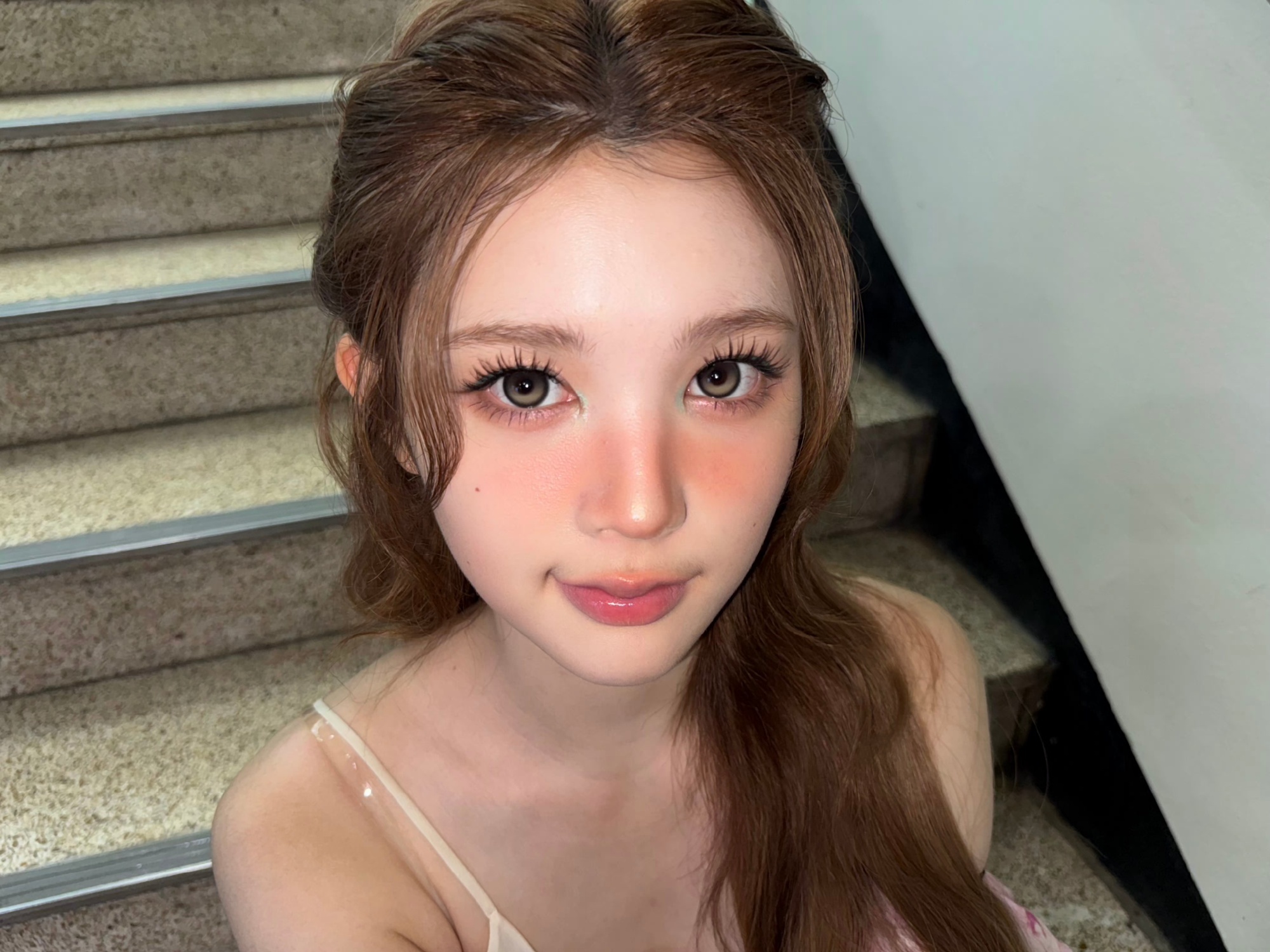 惟子这个面中大腮红给我整的人晕乎 