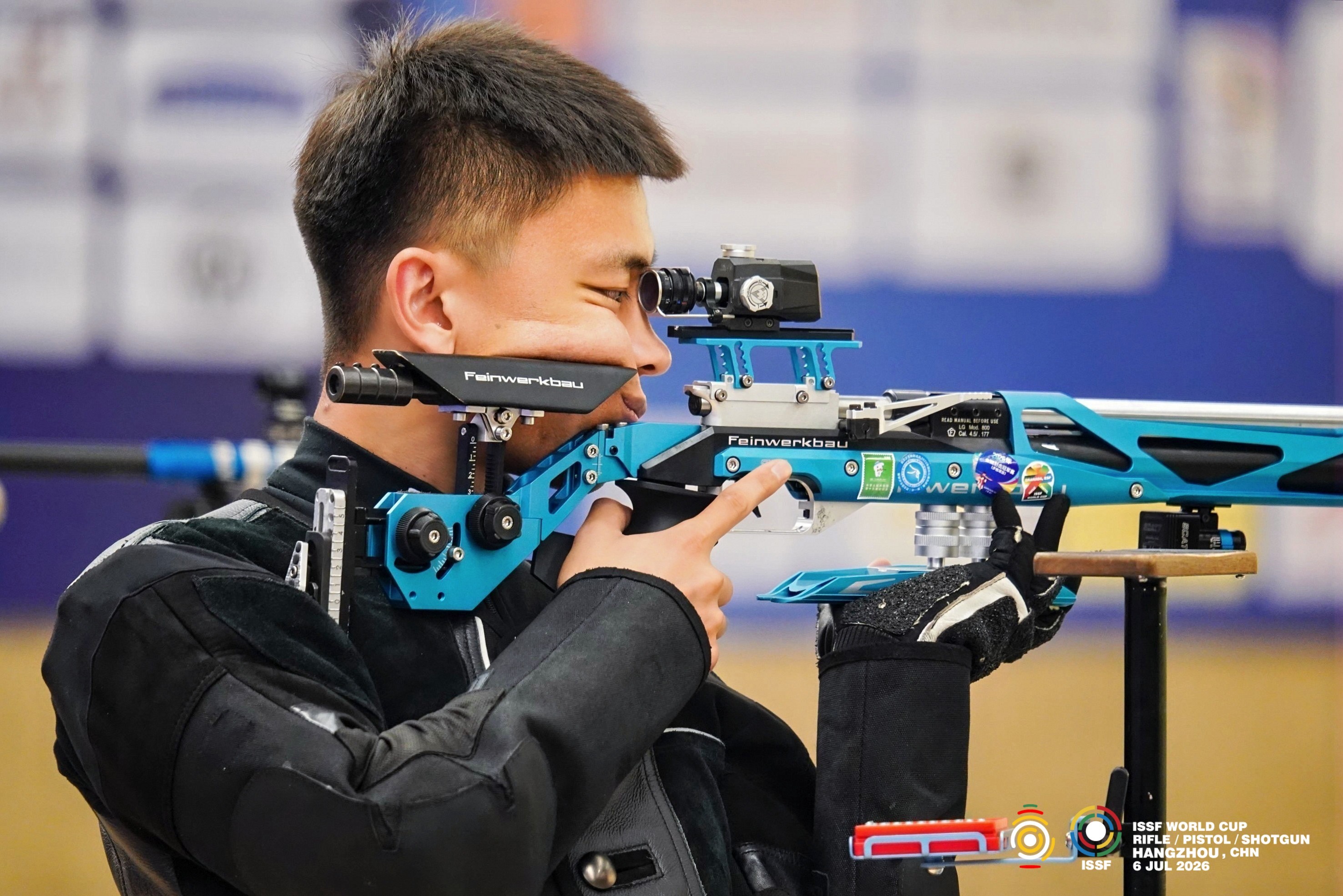 2026射击全项目世界杯中国站（杭州）男子10米气步枪决赛官方图片张常鸿（比赛阶