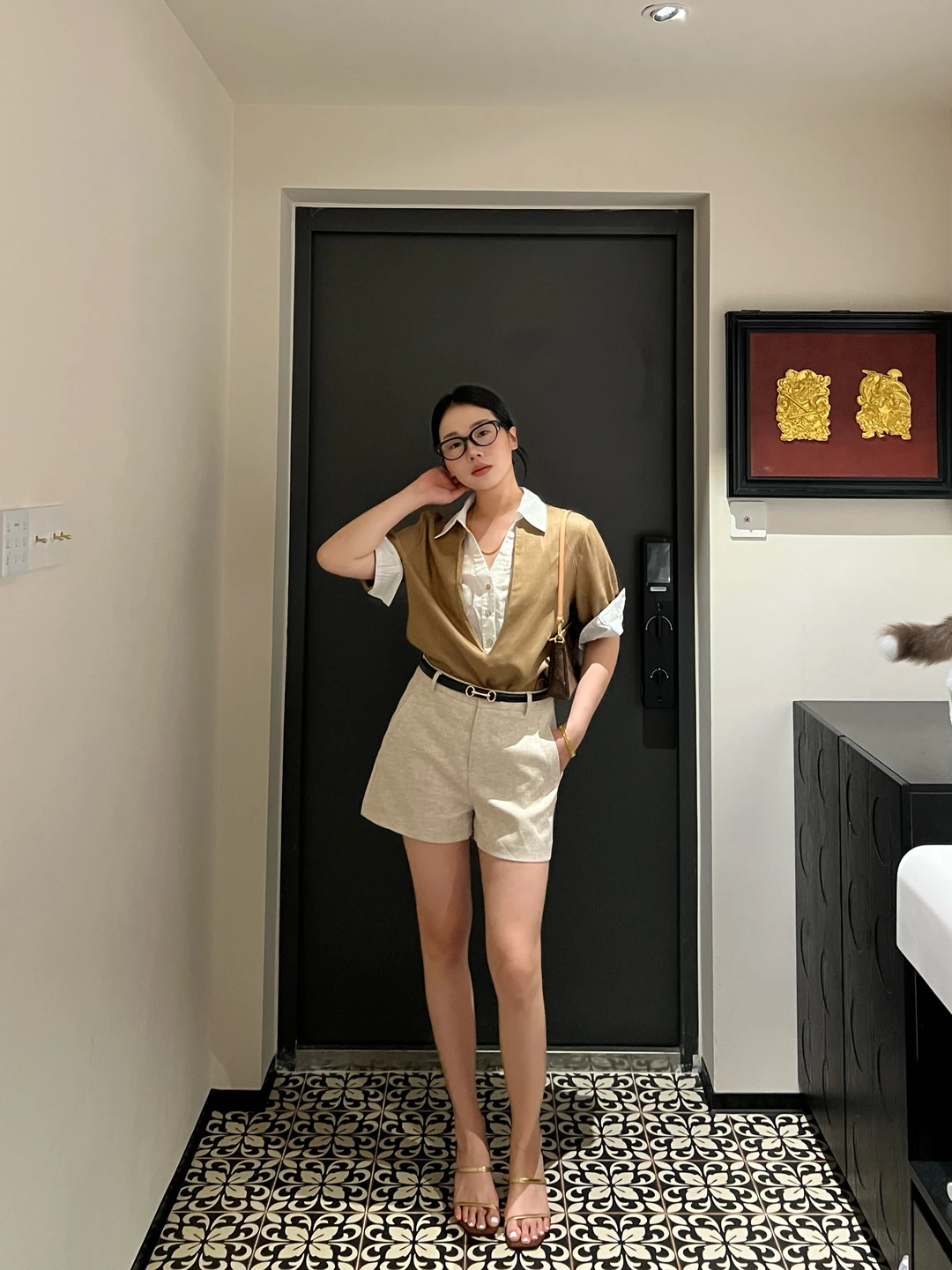 微胖女孩的松弛感～