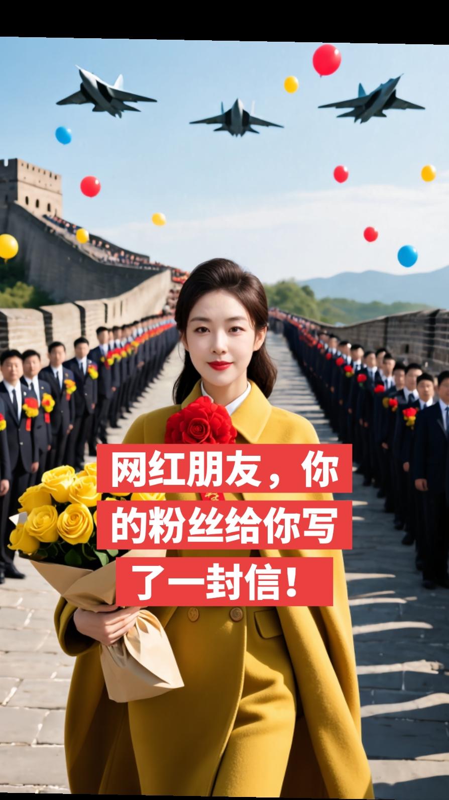 AI长城大气大片