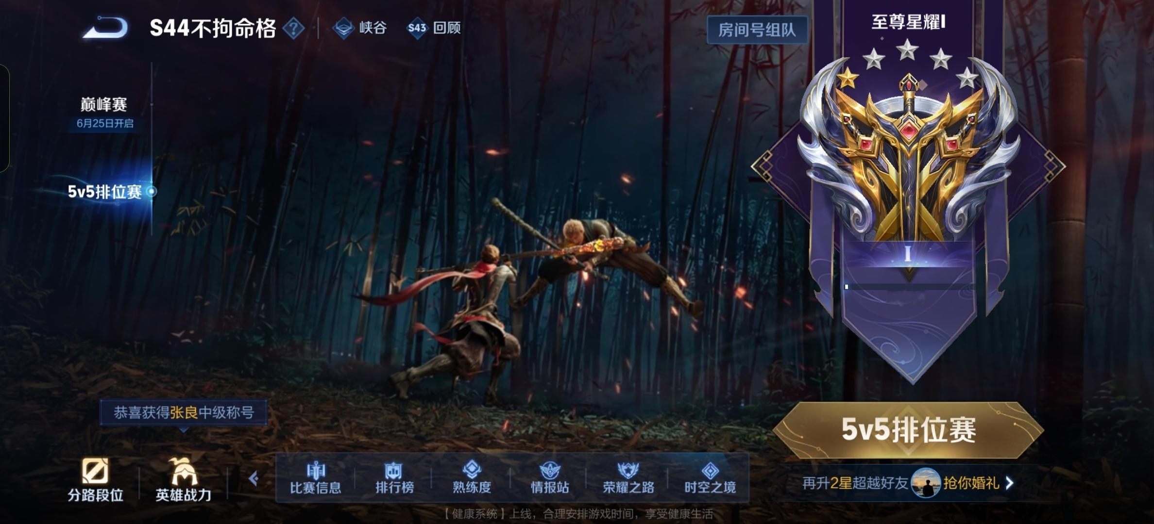 S44  从星耀1开始王者荣耀