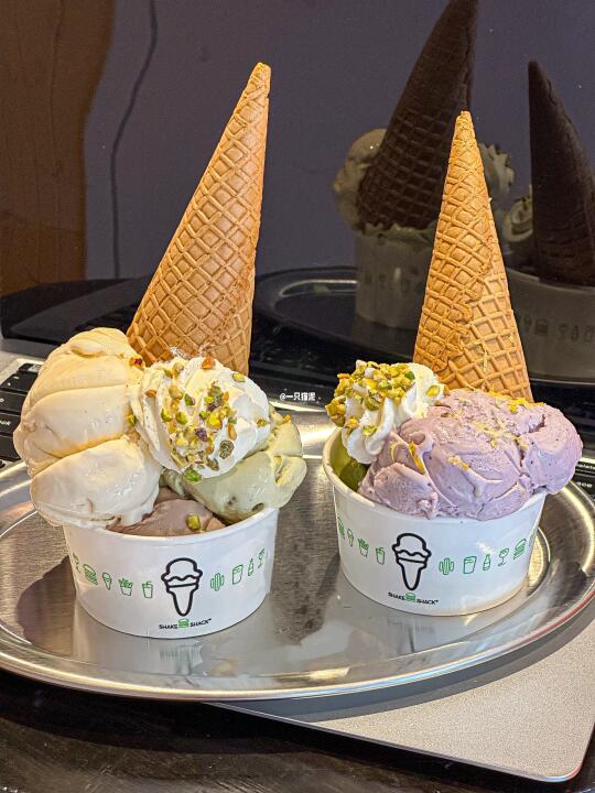 在Shake Shack🍦吃到本年度坠爱冰淇淋