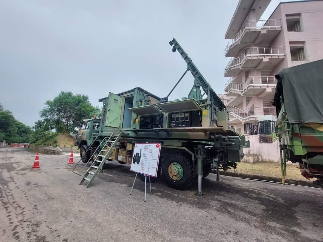 印度展示其自研的Swathi炮兵定位雷达，在阿亚战争中表现的一团糟
印度自研的S