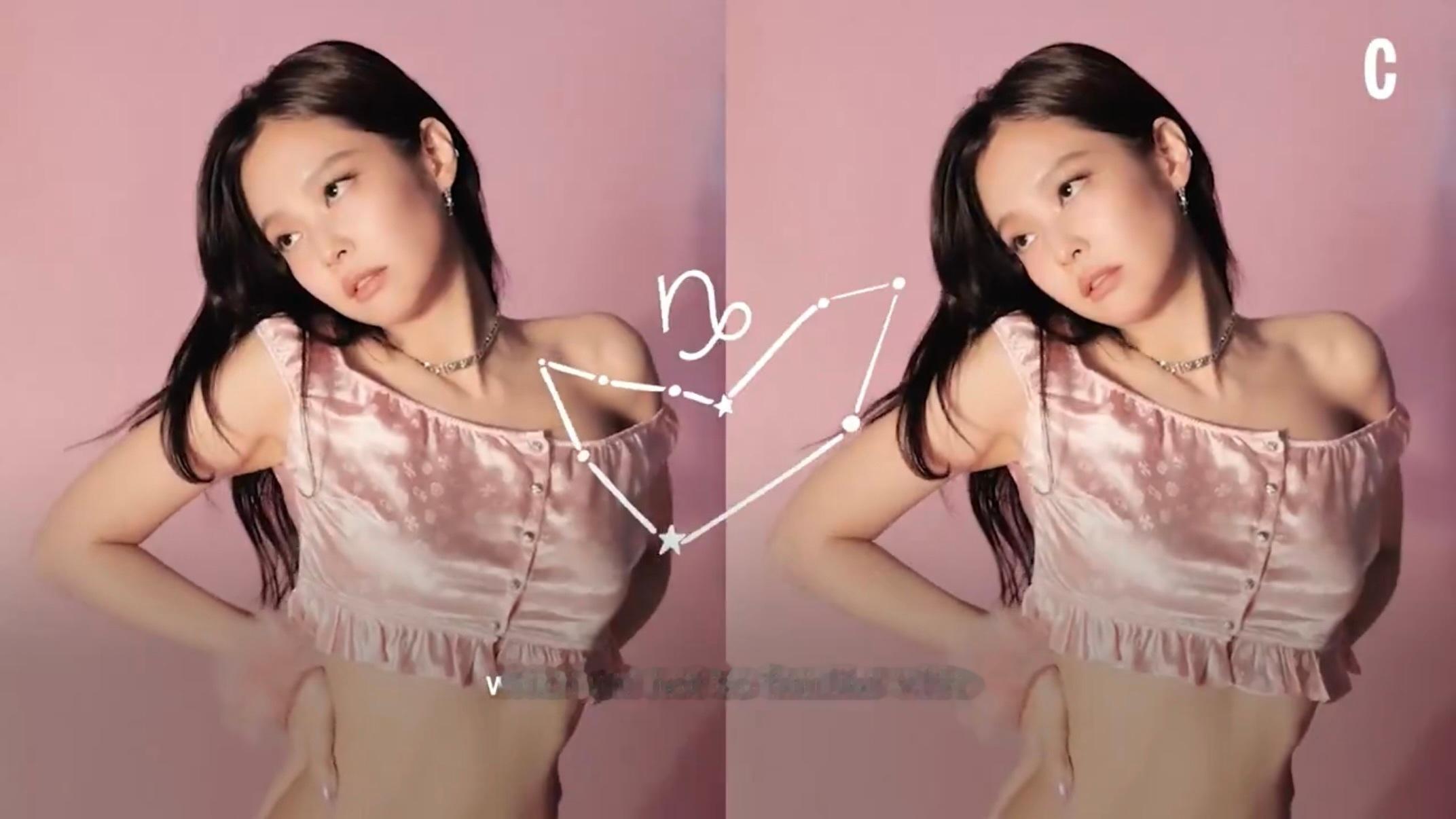 最性感可爱的女子jennie登cosmo美版秋季刊✨金珍妮