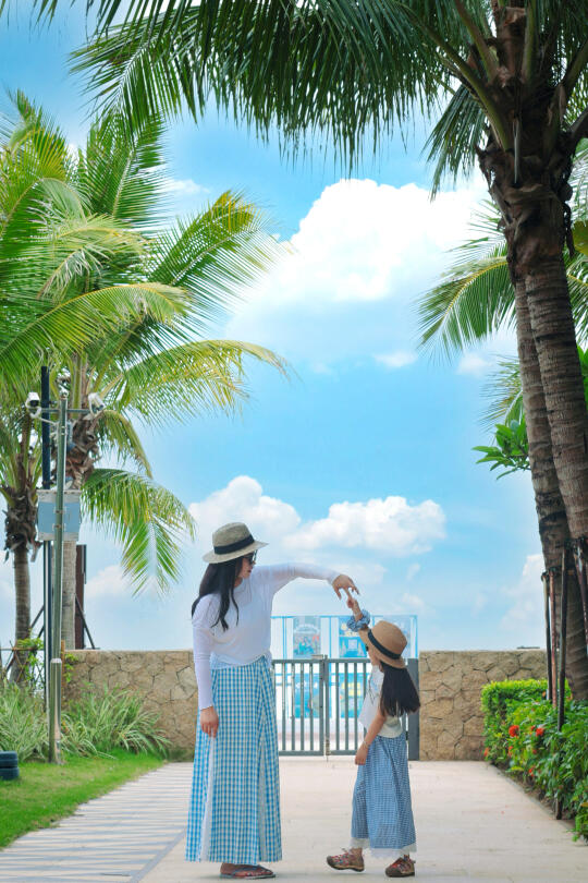 带娃看海🏖️被夸10086次！妈妈好会选🌊