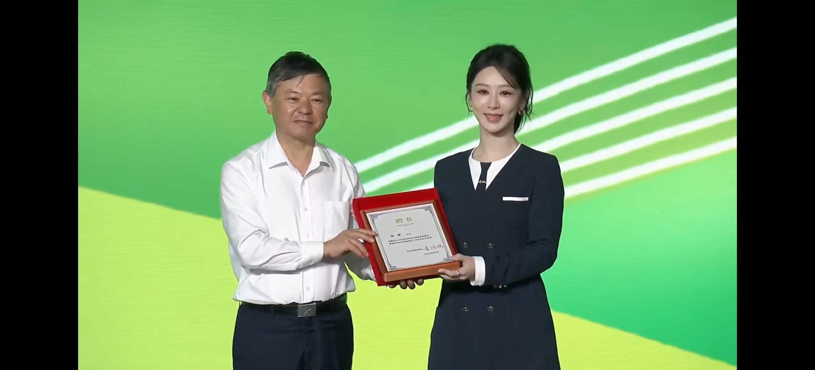 杨紫参加六五环境日环境保护从你我做起  演员杨紫生命树含金量继续上升杨紫杨紫
