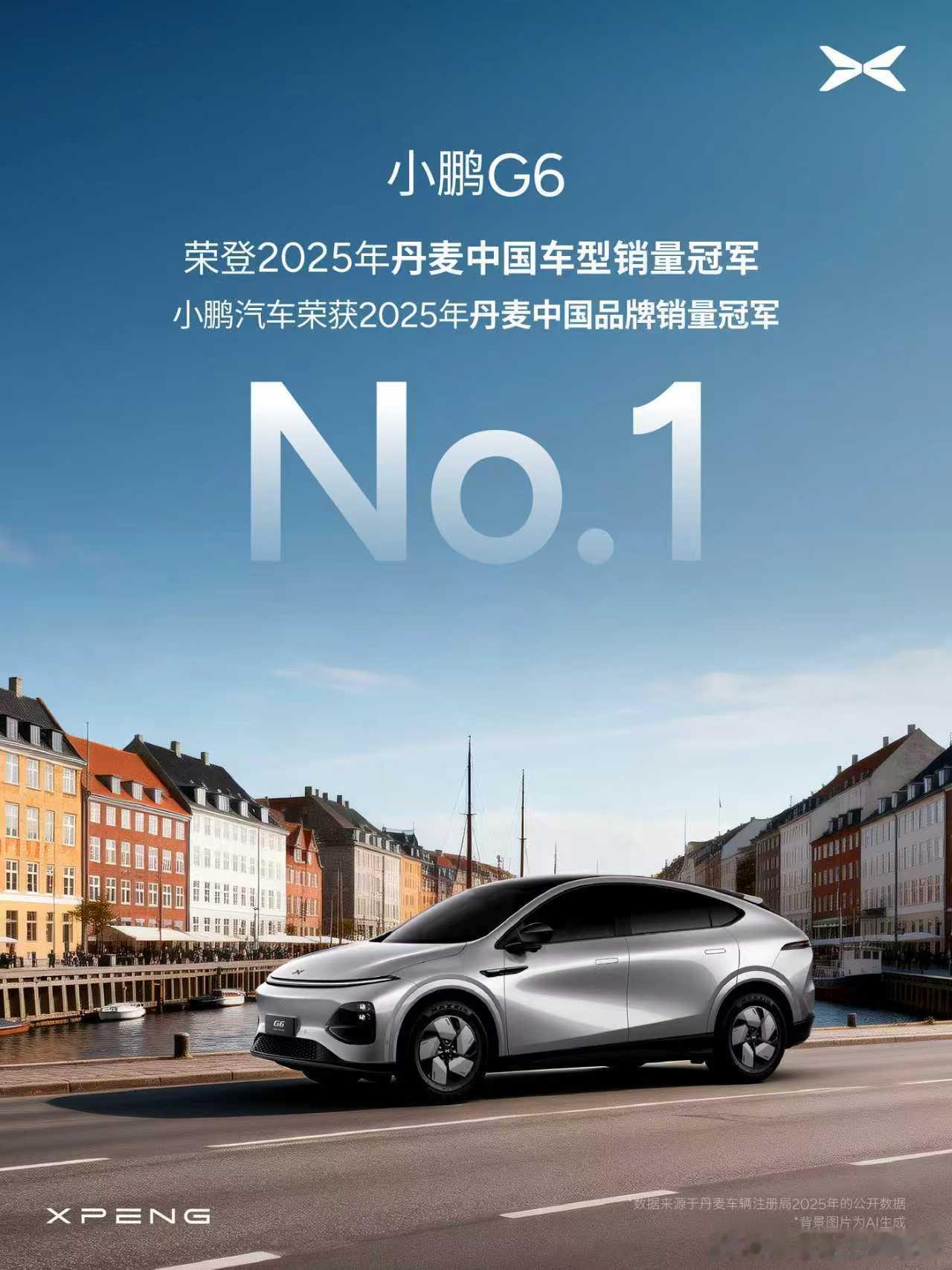 小鹏的海外市场这步棋真的走的非常坚决和正确的小鹏还斩获德国中型纯电SUV年度销冠