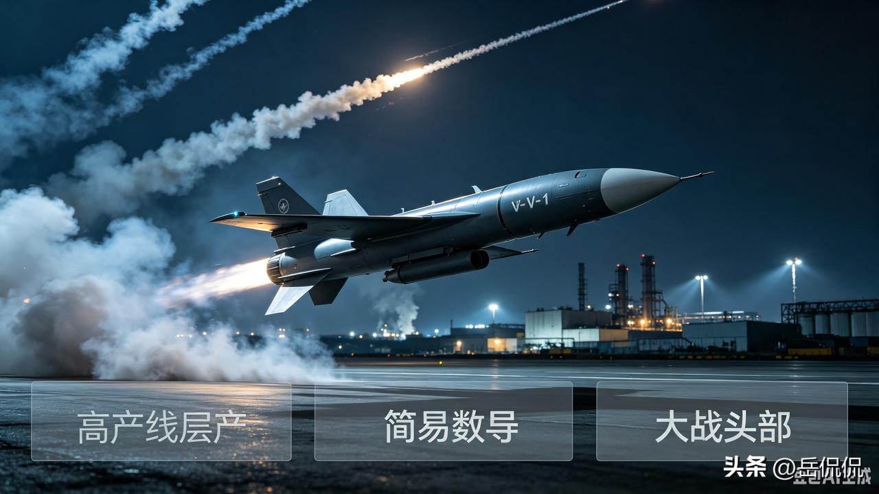 乌克兰这款“火烈鸟”巡航导弹，骨子里完全复刻了二战时期德国V-1导弹的设计思路，