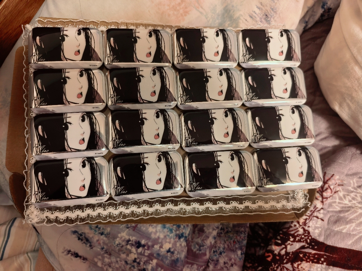 已铁肩，太美了第一次扎wego锻银平铺原画柄太配我宝儿姐了，沉死我了