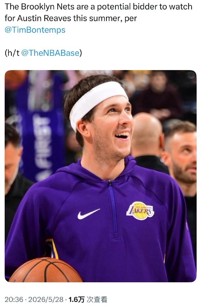 ESPN：篮网将报价里夫斯！

从目前篮网的状况来看，拥有里夫斯也的确能发挥他的