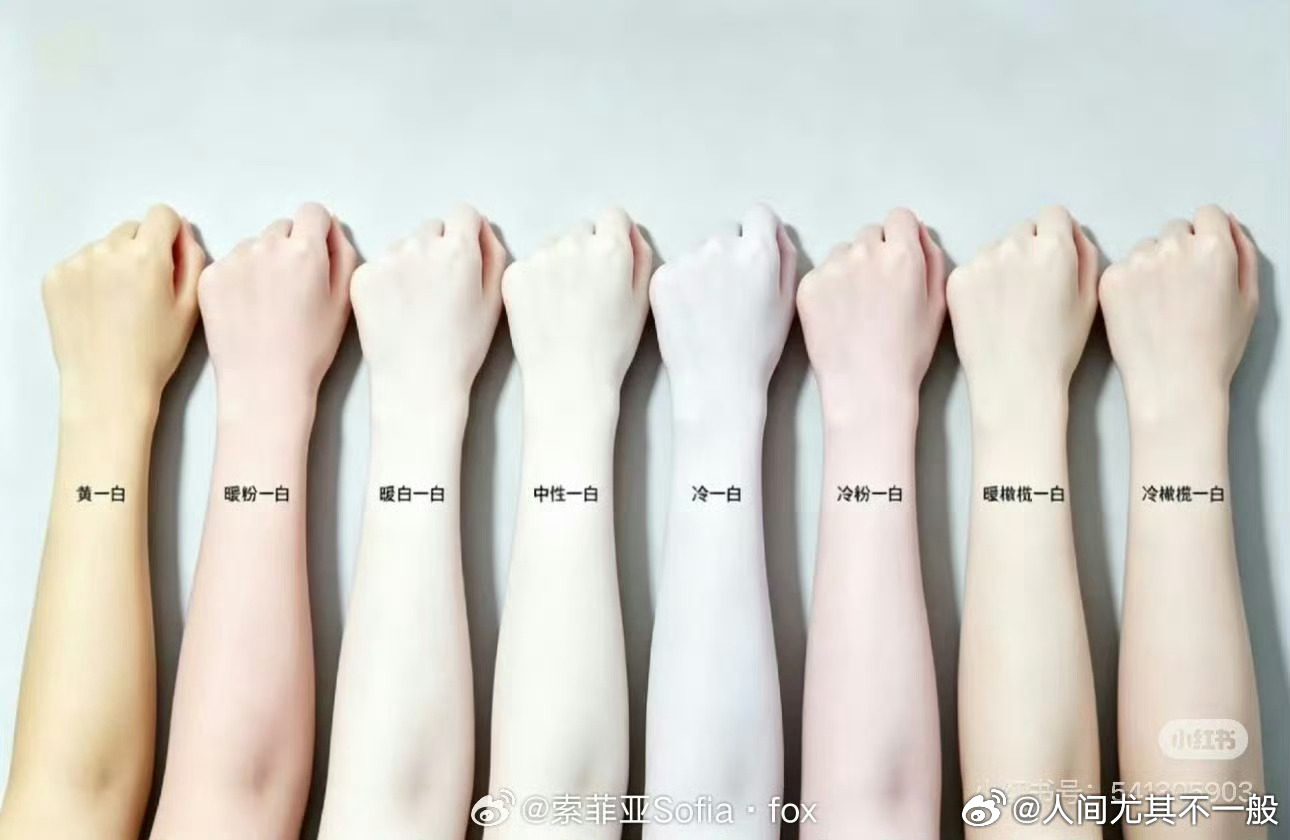 中性/暖皮—白，真的是可以通过无线增加皮肤的亮度、透明感和细腻度，无限贴近于冷一