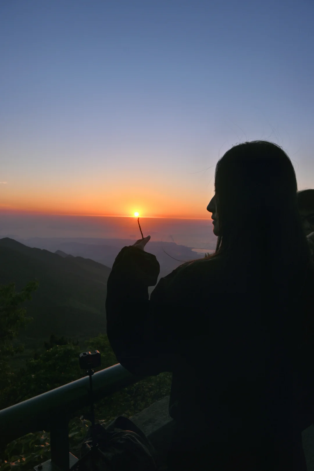 在庐山看日出🌅
