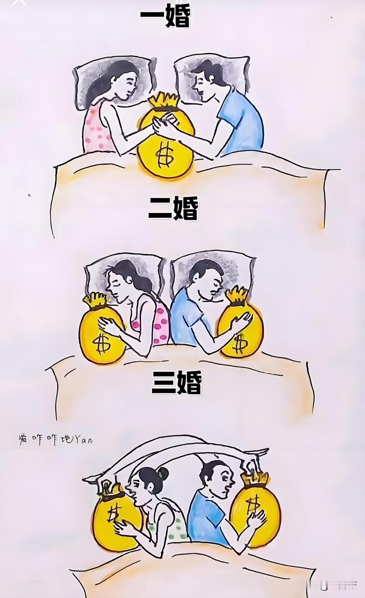 人到50岁，才会慢慢琢磨明白的事
这原配啊！除非是日子实在过不下去，
动手了、出