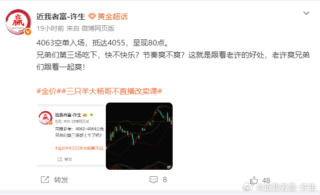 周一复盘第一场：4070空单入场，抵达4058，呈现120点。第二场：4049多