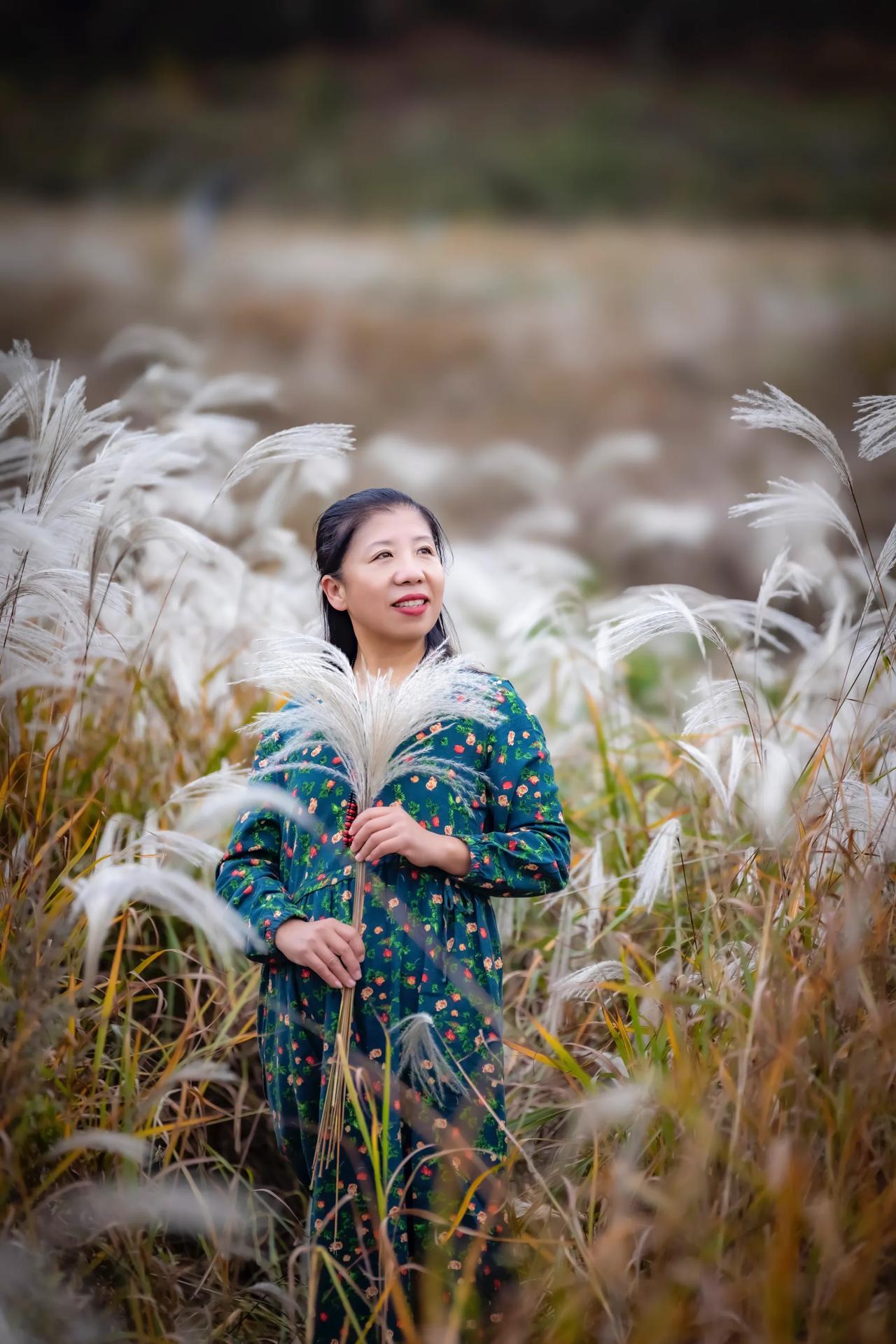 
朋友圈文案：
🌾“邂逅晚秋之美，芦苇荡中的诗意画卷”
朋友们，猜猜看我捕捉到