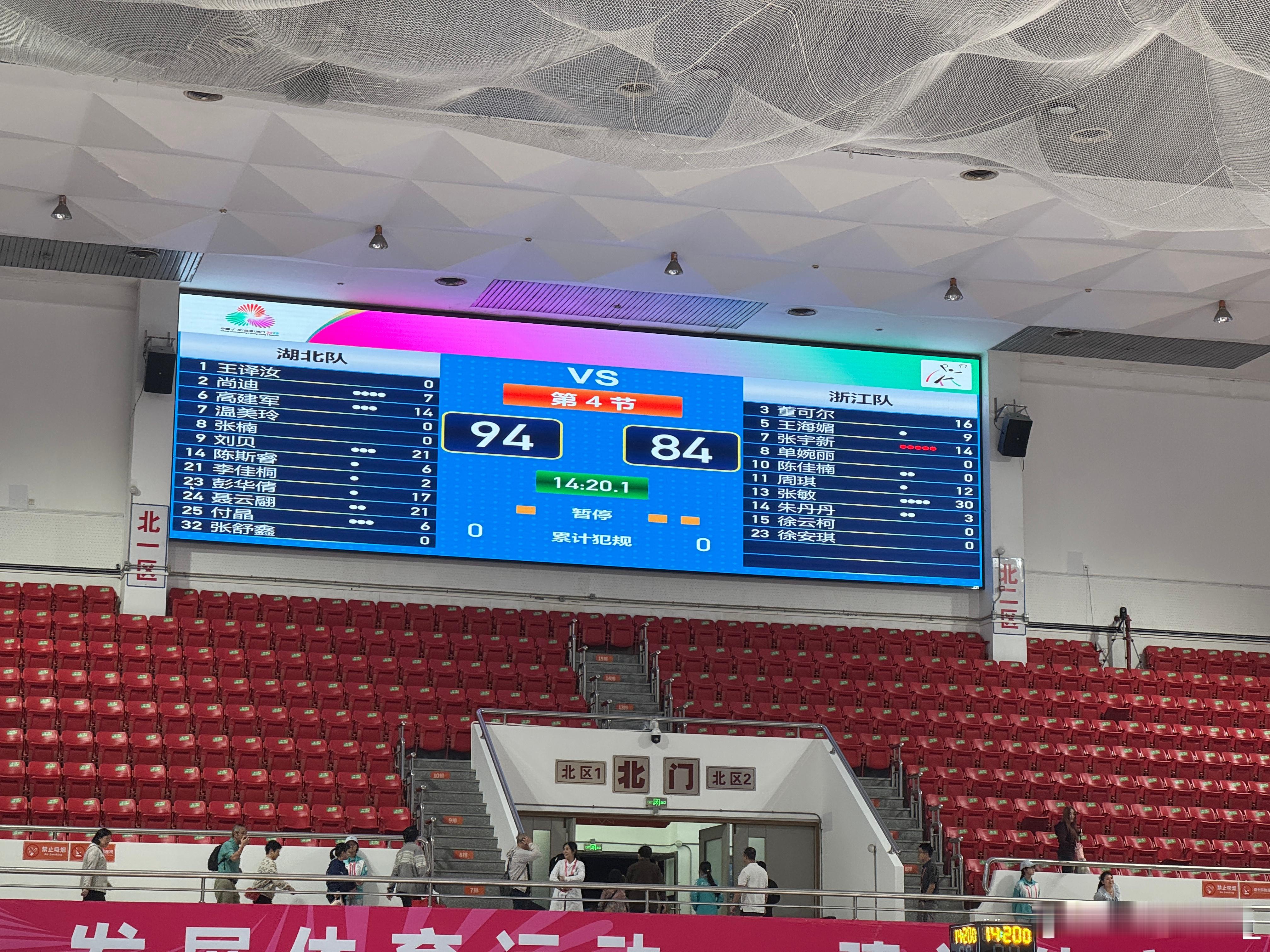 【盛帆女篮彭华倩、尚迪率湖北女篮打入全运会八强】在刚刚结束的全运会女篮成年组的最