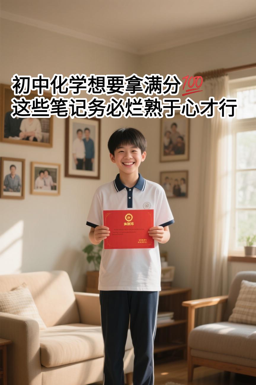 想要拿高分，这些重点知识笔记务必烂熟于心才行！