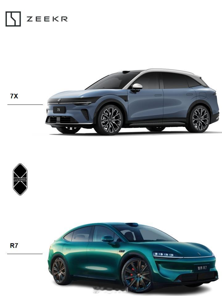 新款极氪7X新款智界R7 二选一：新款极氪7X还是新款智界R7[举手] ​​​