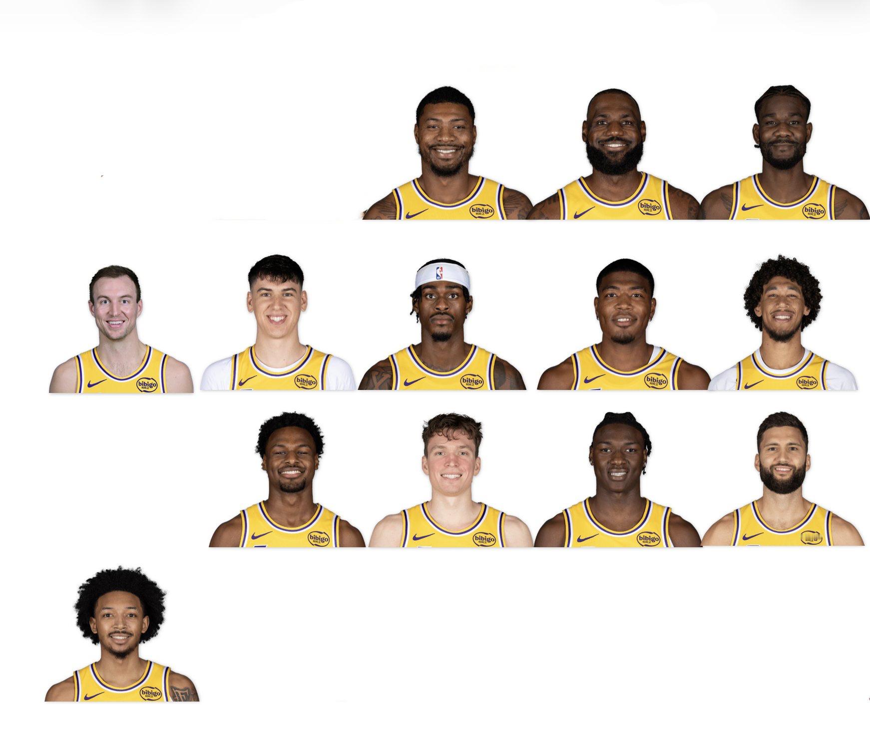 湖人季后赛阵容最终确定，在东契奇与里夫斯回归之前，我们是这样的。 