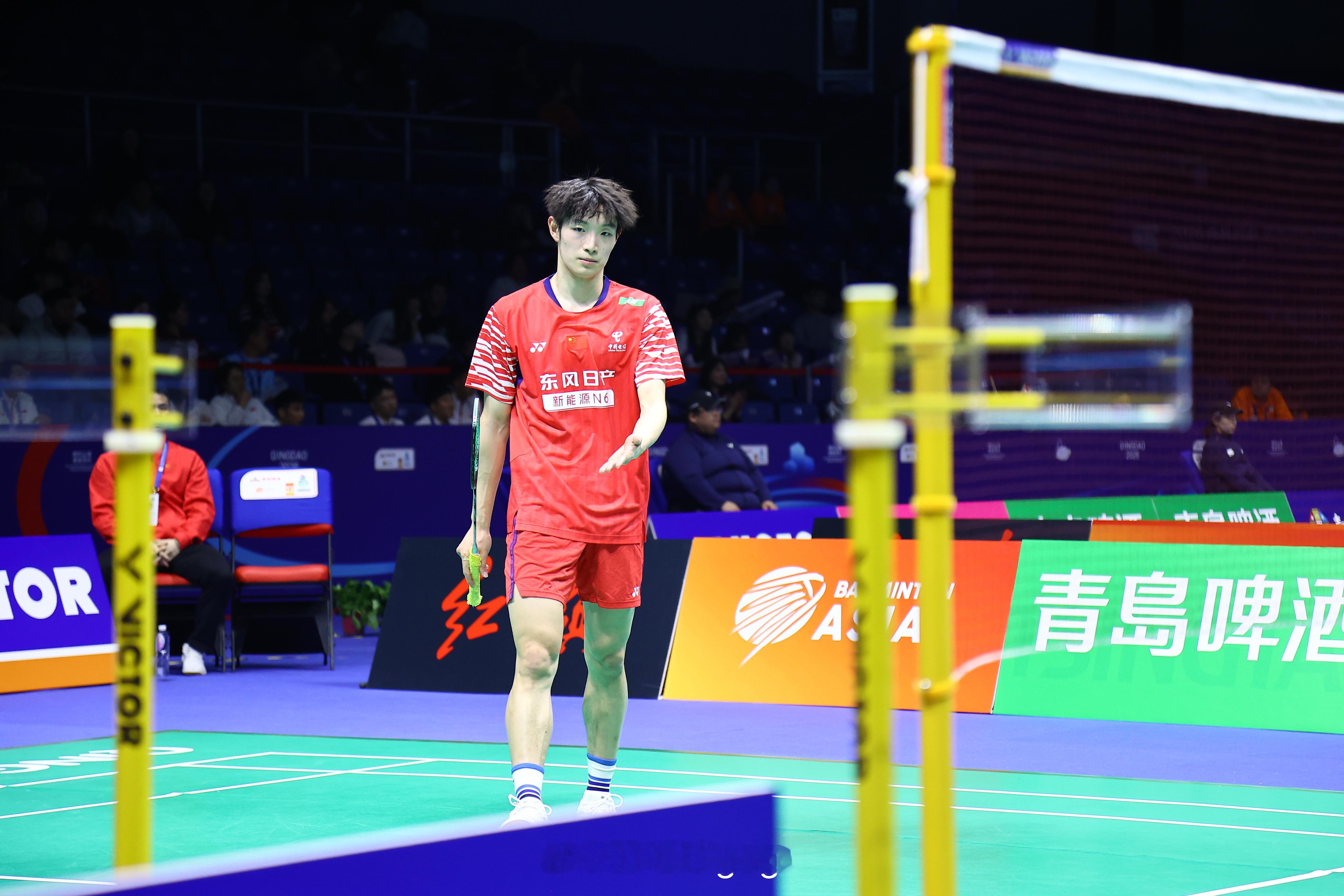 2026亚洲羽毛球团体锦标赛 男团决赛🇨🇳0-3🇯🇵第一场 男单 胡哲安
