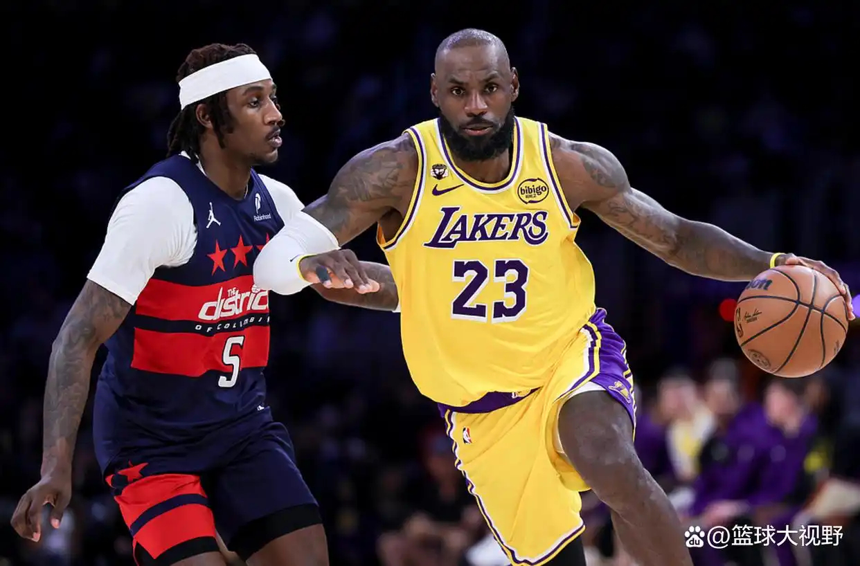 东契奇禁赛！！洛杉矶湖人在主场以 120-101 大胜奇才，斩获三连胜！41岁的