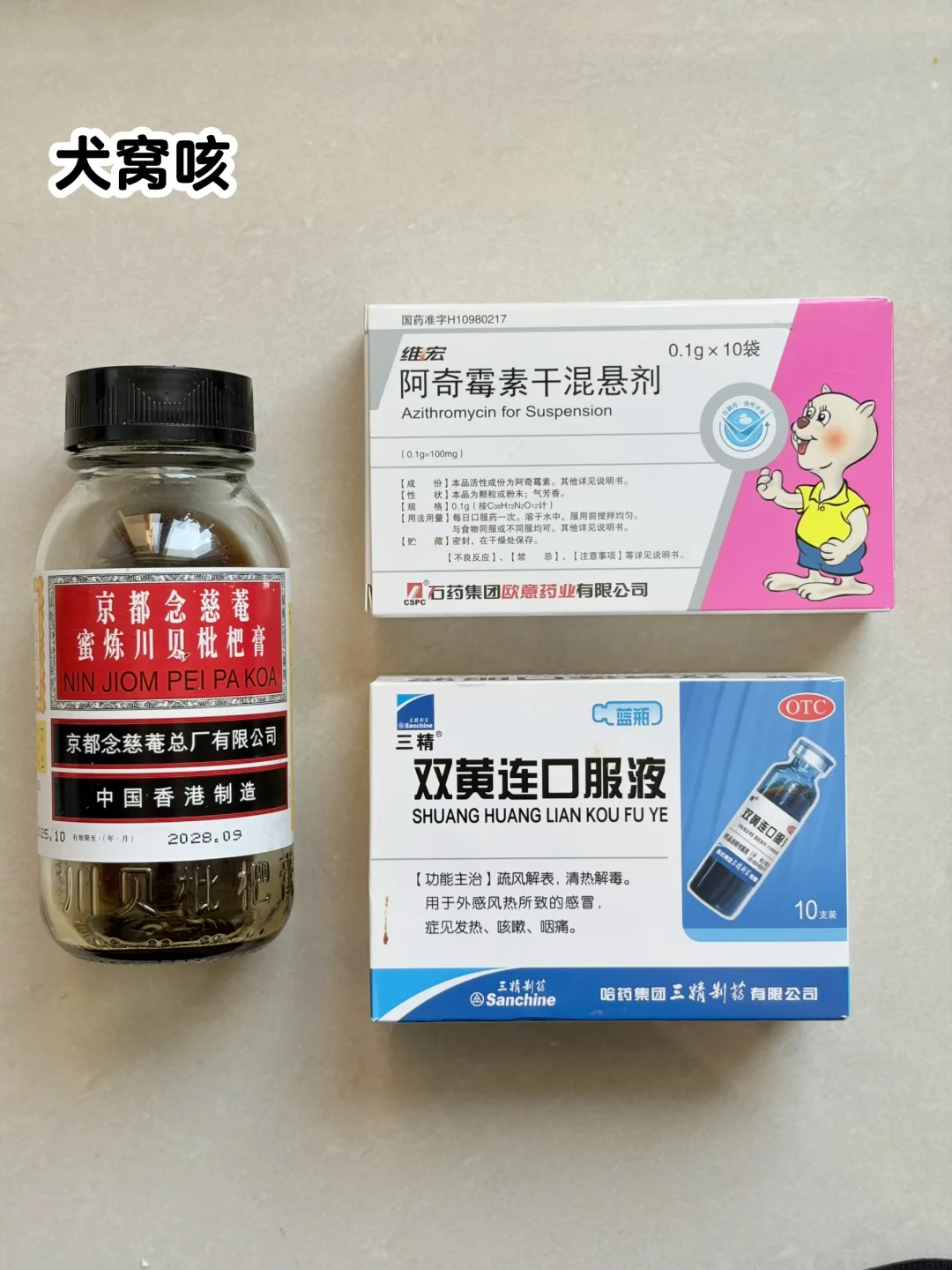 狗狗生病家中常备药分享