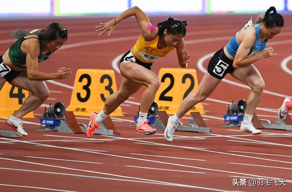 中国女子短跑新四朵金花
随着韦永丽、袁琦琦的退役，中国女子短跑新四朵金花将联袂冲
