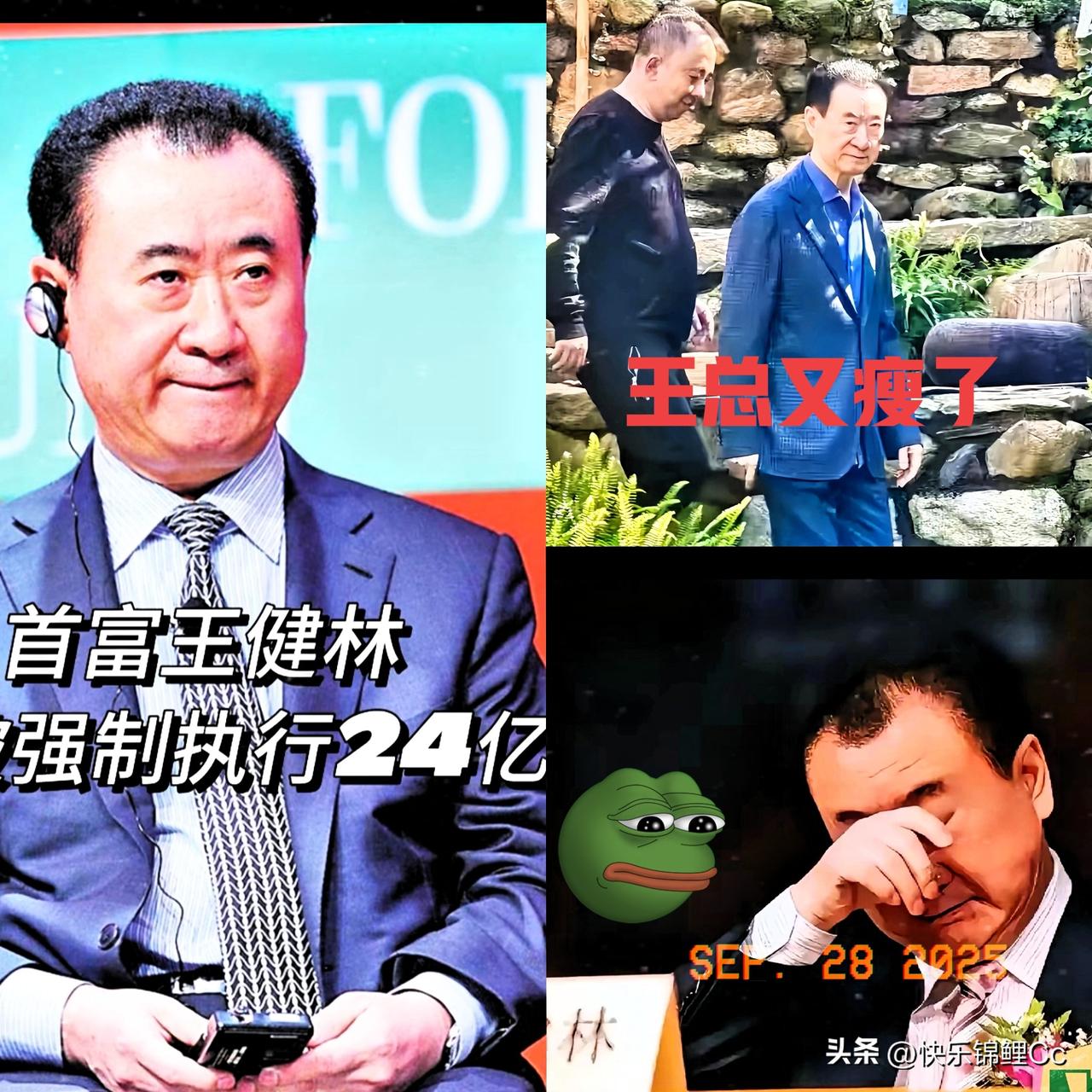 我怀疑过王建林想跑路
也怀疑过王建林想当老赖！
但是我万万没想到的是，他今天会被