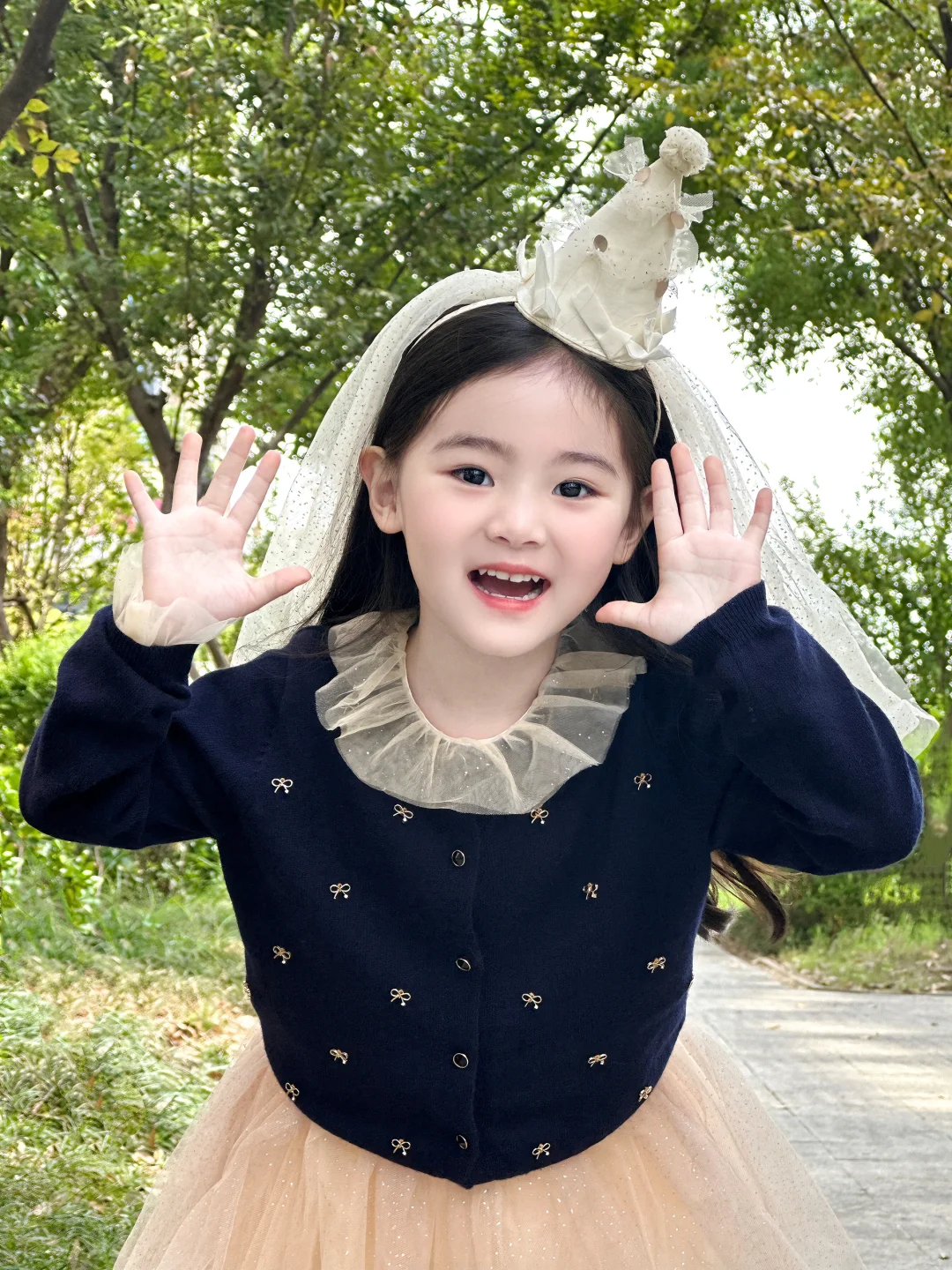 女儿真的太可爱了～