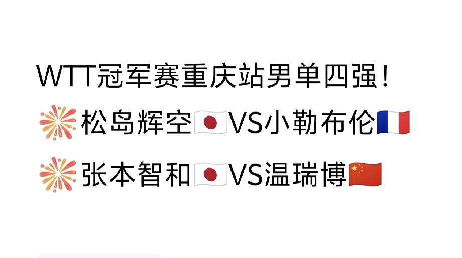 此时不搏何时搏？ 我是国乒温瑞博[奋斗]！
温瑞博🇨🇳，明天你就使劲抡吧[奋