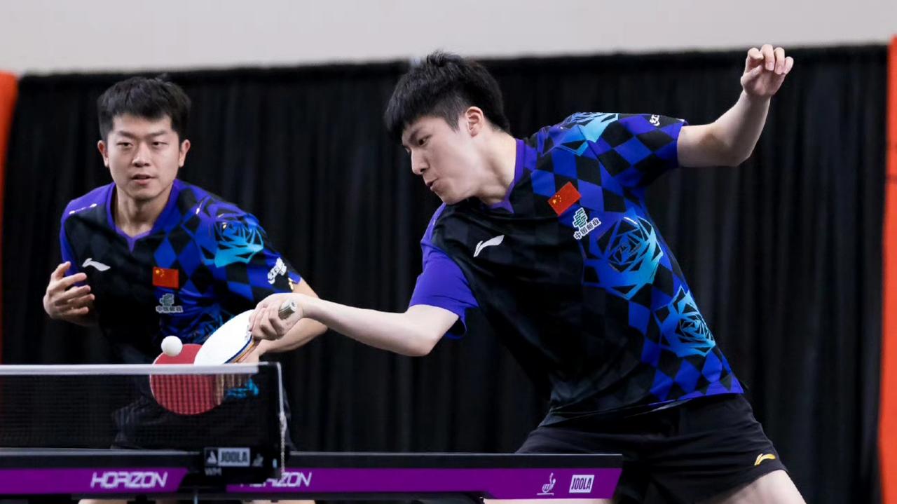 美国大满贯男双首个决赛席位确定！
国乒组合3-0大获全胜，袁励岑和温瑞博冲击冠军