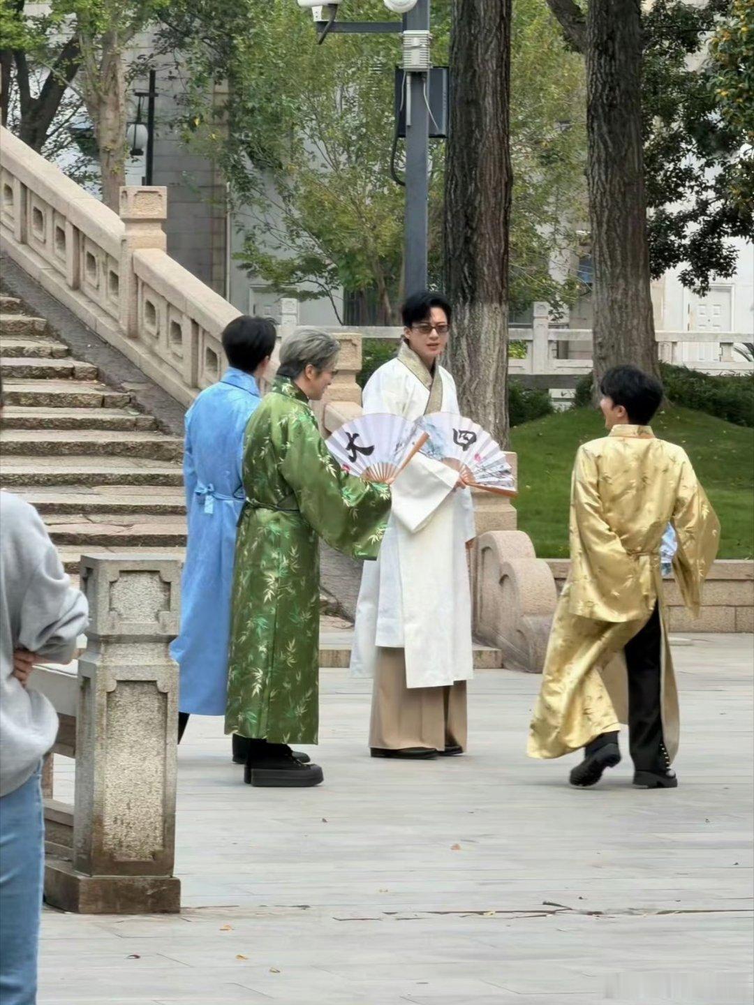 音乐缘计划3嘉宾cos四大才子有点好可爱呀，非常期待了！！ ​​​