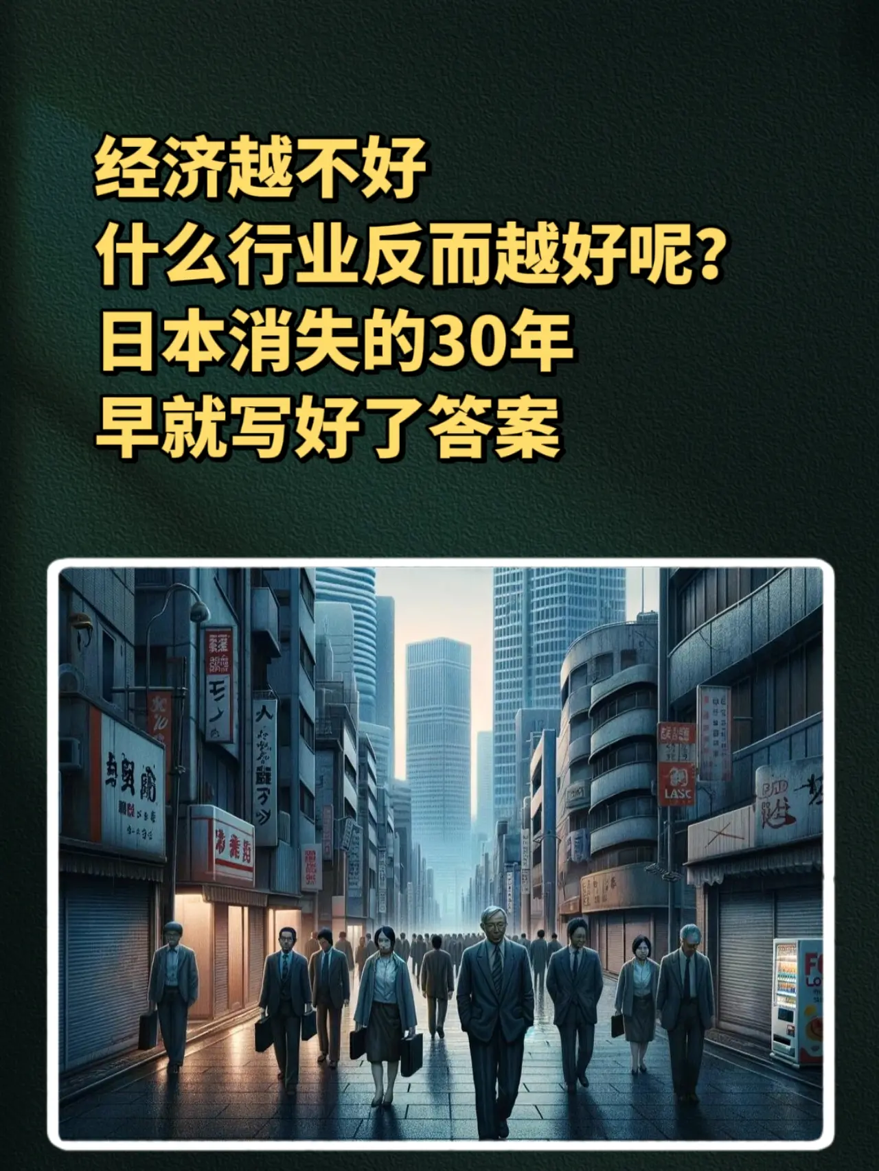 当前经济下，普通人翻身的机会在哪？日本房地产泡沫破灭后，带给我们哪些启...