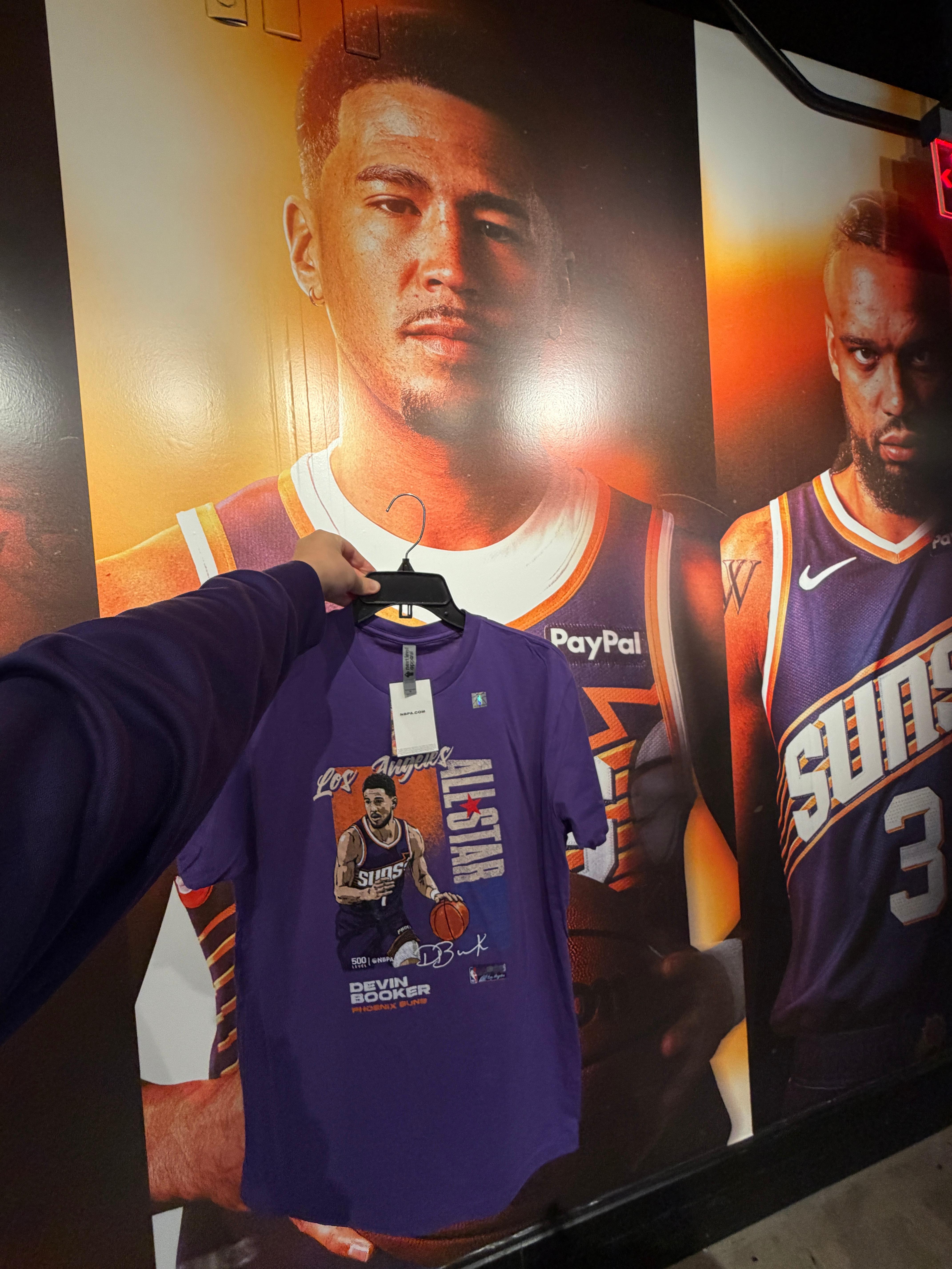 球队商店已上架布克全明星短袖❗️转评赞，预测布克本场数据📊 赢球抽🔥（别说小